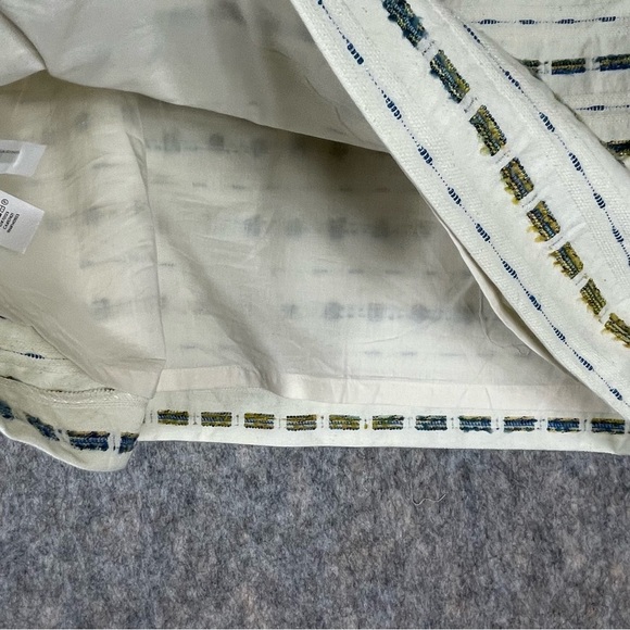 NWT Loft Cotton Blend Boucle Tweed Accents Shift Mini A-Line Pencil Skirt  Sz 12 - Picture 4 of 9